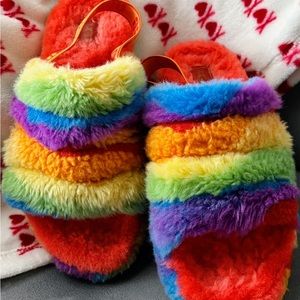 Rainbow Ugg Slippers
